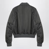 Alexander McQueen Grey zipped bomber jacket