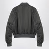 Alexander McQueen Grey zipped bomber jacket