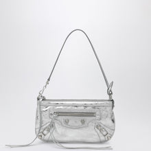  Balenciaga Silver metallic Le City shoulder pouch