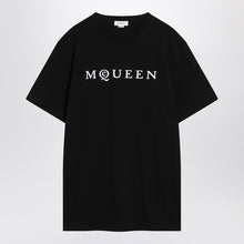  Alexander McQueen Black cotton jersey t-shirt