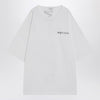 Alexander McQueen White oversized t-shirt with logo