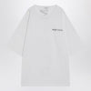 Alexander McQueen White oversized t-shirt with logo