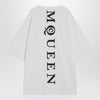 Alexander McQueen White oversized t-shirt with logo
