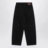 GUCCI Black wide-leg jeans