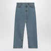 GUCCI Light blue wide-leg jeans