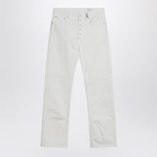  Alexander McQueen White denim trousers