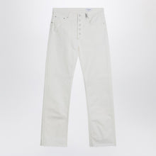  Alexander McQueen White denim trousers
