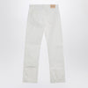 Alexander McQueen White denim trousers
