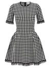 Mcqueen Houndstooth Dress