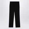 The Row Black wool trousers