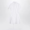 GUCCI White shirt dress in cotton