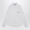 Balenciaga White Uniform Merch button-down shirt