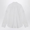 Balenciaga White Uniform Merch button-down shirt