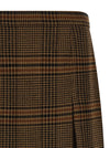Saint Laurent Prince Of Wales Skirt