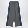Balenciaga Black/navy blue/grey faded effect 50/50 tracksuit trousers