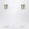 Balenciaga Nano XS silver Stud Earrings