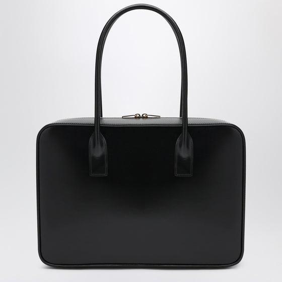 Saint Laurent Black Sac De Jour bowling bag