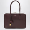 Saint Laurent Bordeaux Sac De Jour bowling bag