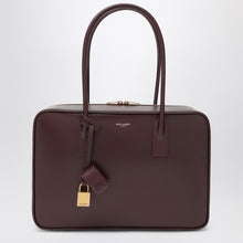  Saint Laurent Bordeaux Sac De Jour bowling bag