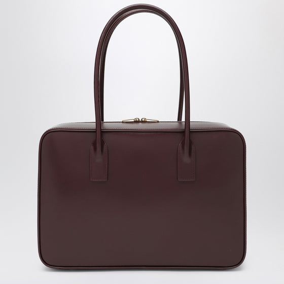 Saint Laurent Bordeaux Sac De Jour bowling bag