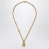 Balenciaga Nano necklace in gold brass