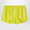 GUCCI Lime green Shorts in leather