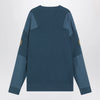 Balenciaga Blue Uniform Merch cotton jumper
