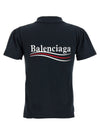 Balenciaga Logo Embroidery Polo Shirt