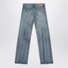 Balenciaga Light washed wide-leg blue jeans
