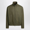 GUCCI Green forest bomber in GG fabric