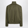 GUCCI Green forest bomber in GG fabric