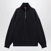 GUCCI Navy blue sweatshirt in technical jersey