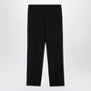 The Row Black wool trousers