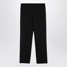  The Row Black wool trousers