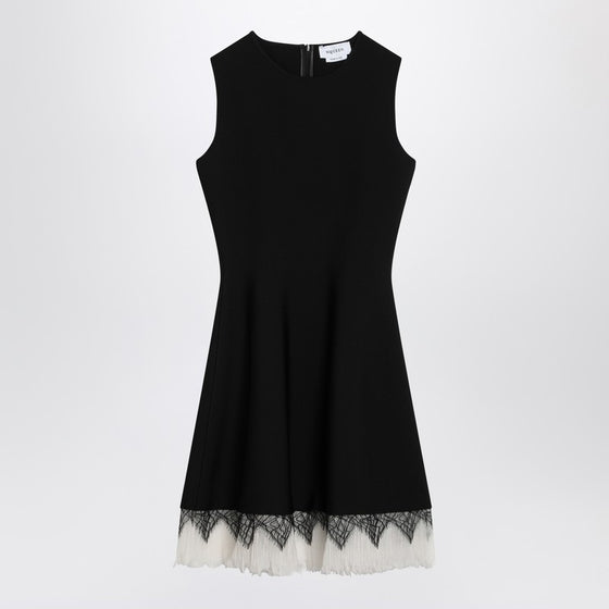 Alexander McQueen Dress with black/ivory spiderweb lace
