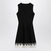Alexander McQueen Dress with black/ivory spiderweb lace