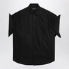Balenciaga Black shirt with turn-up sleeves