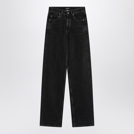 Saint Laurent Black jeans with V-waist