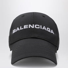  Balenciaga Black/white logo baseball cap