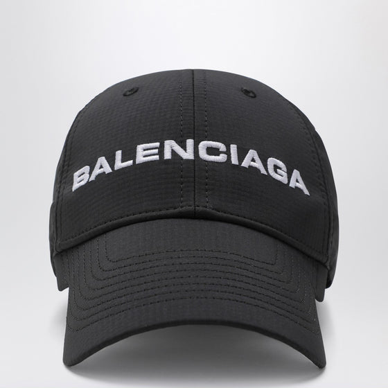 Balenciaga Black/white logo baseball cap