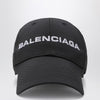Balenciaga Black/white logo baseball cap