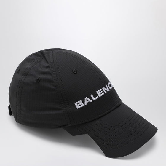 Balenciaga Black/white logo baseball cap