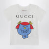GUCCI White T-shirt with logo print