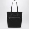 GUCCI GG black fabric shopping bag