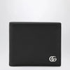 GUCCI Black GG Marmont Bi-Fold Wallet