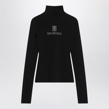  Balenciaga Black Nano BB turtleneck