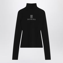  Balenciaga Black Nano BB turtleneck