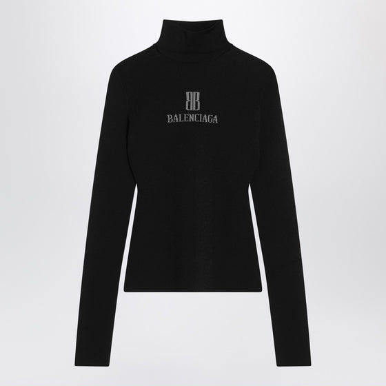 Balenciaga Black Nano BB turtleneck