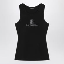  Balenciaga Black Nano BB tank top