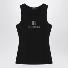  Balenciaga Black Nano BB tank top